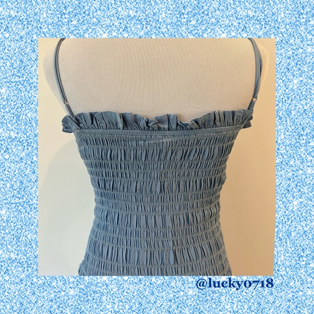 Lovers + Friends Monaco Dress in Baby Blue NWT Sz 4 - Picture 9 of 11